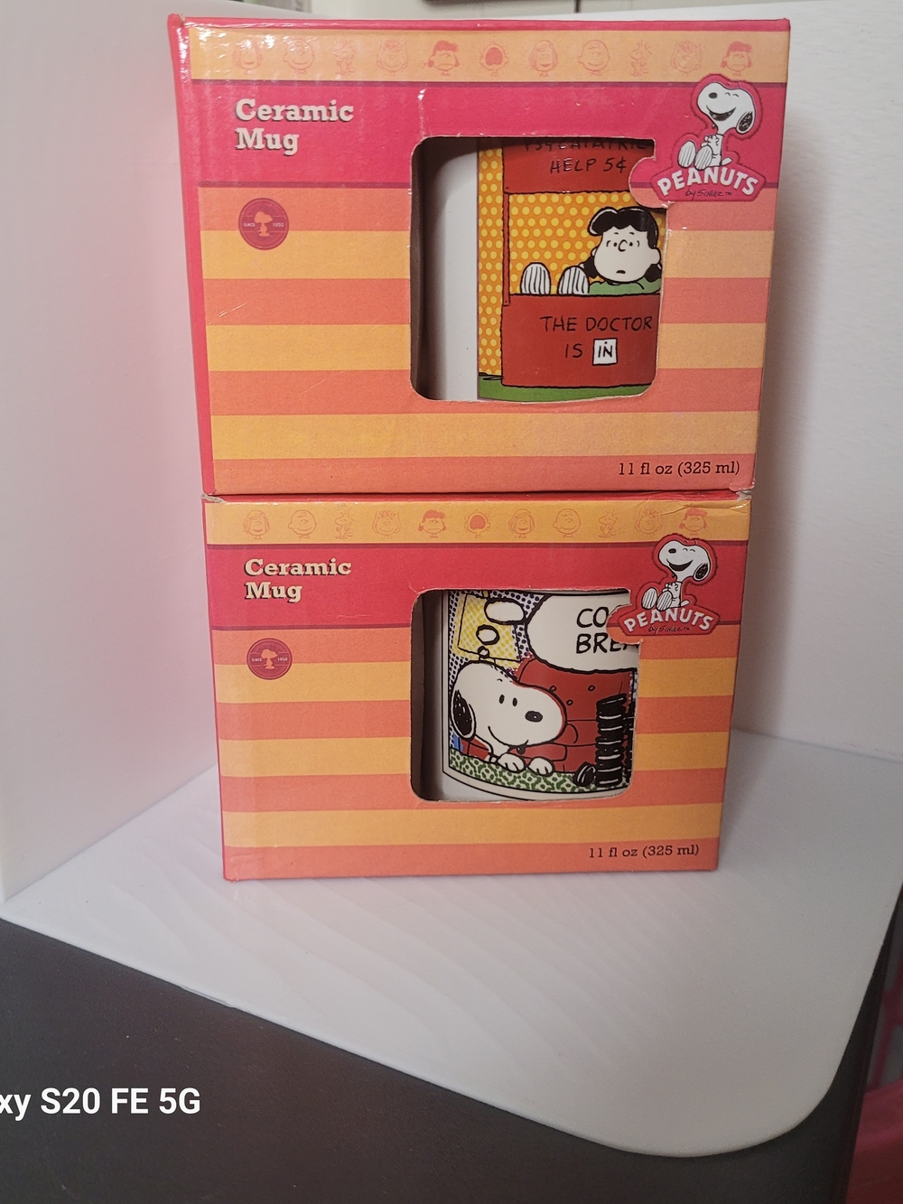 Peanuts Ceramic Mugs Set